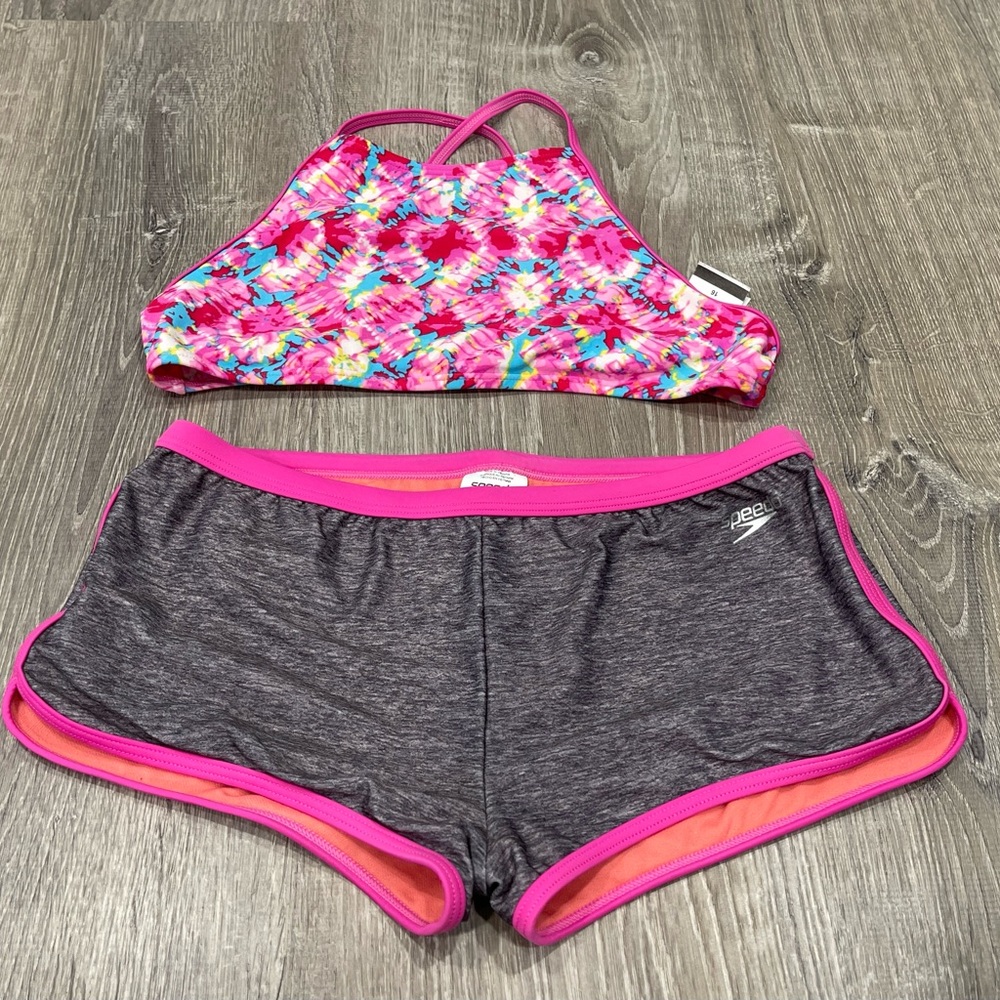 Speedo Swimsuit Set Girls OC16